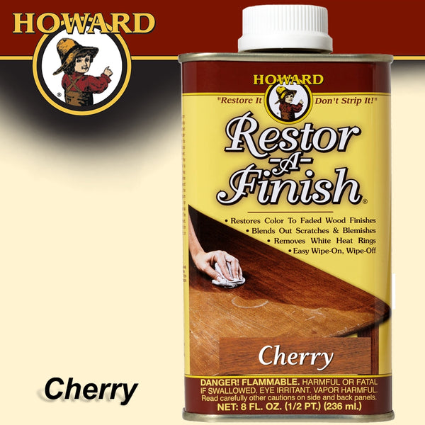 HOWARD RESTOR-A-FINISH CHERRY 8.00 FL.OZ - Power Tool Traders