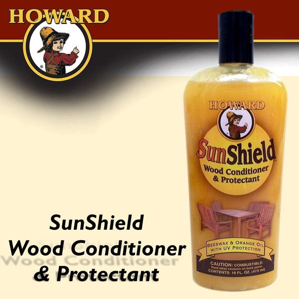 HOWARD SUNSHIELD OUTDOOR FURNITURE WAX 16FL.OZ - Power Tool Traders