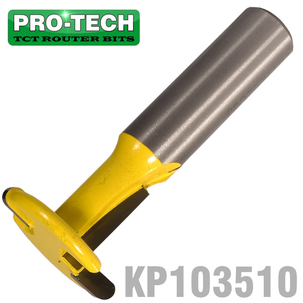 T SLOTTER & SLAT WALL CUTTER 28MMX4MM 1/2' SHANK - Power Tool Traders