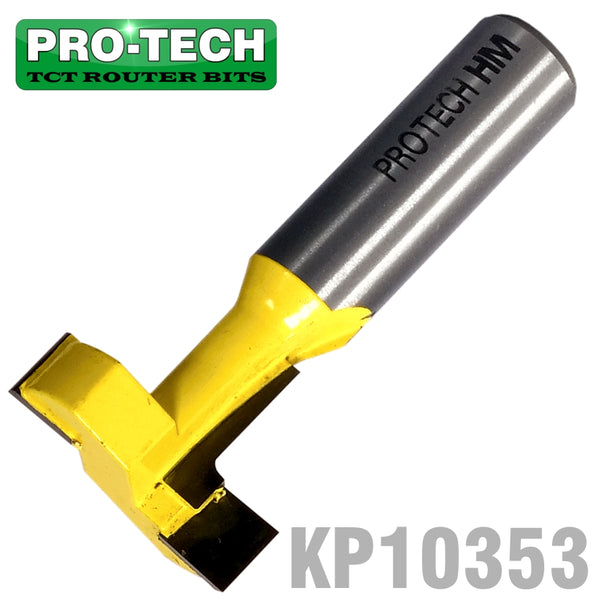 T SLOTTER & SLAT WALL CUTTER 28MMX8MM 1/2' SHANK - Power Tool Traders