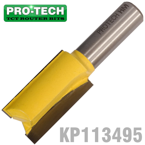 STRAIGHT BIT 7/8' X 38MM CUT 2 FLUTE 1/2'SHANK - Power Tool Traders