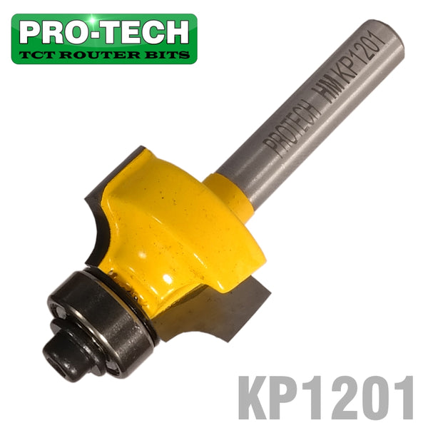 CORNER ROUNDING 7/8' X 3/8' (3/16' RADIUS) 1/4' SHANK - Power Tool Traders