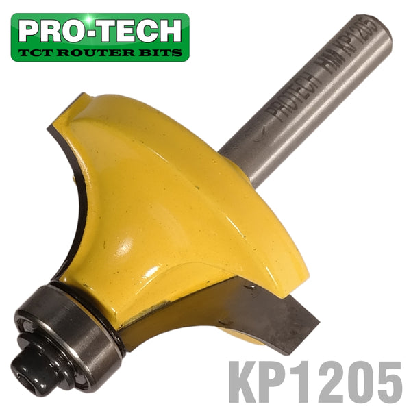 CORNER ROUNDING 1 1/2' X3/4' (1/2' RADIUS) 1/4' SHANK - Power Tool Traders