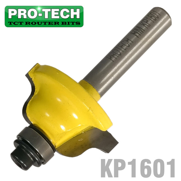 ROMAN OGEE BIT 1 1/16' X 12MM (5/32' RADIUS) 1/4' SHANK - Power Tool Traders