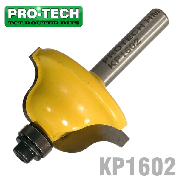 ROMAN OGEE BIT 1 3/8' X 16MM (1/4' RADIUS) 1/4' SHANK - Power Tool Traders