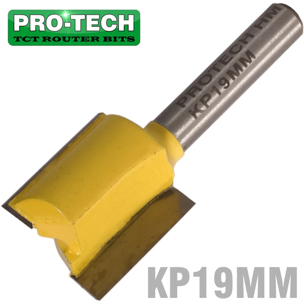 STRAIGHT BIT 19MM X 20MM CUT 2 FLUTE METRIC 1/4' SHANK - Power Tool Traders