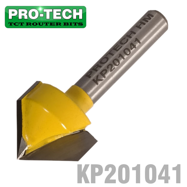 V-GROOVE 3/4' X  5/8' 90 DEGREE 1/4' SHANK - Power Tool Traders