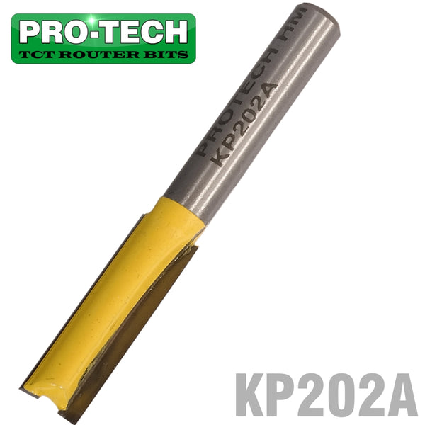 STRAIGHT BIT 5/16' (7.9MM) X 1'(25.4MM) TWO FLUTE LONG 1/4' SHANK - Power Tool Traders