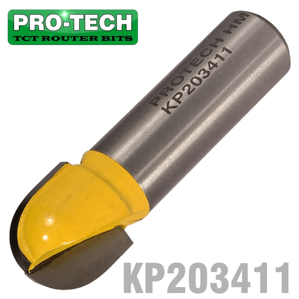 CORE BOX 5/8' X 1/2' (5/16' RADIUS) 1/2' SHANK - Power Tool Traders