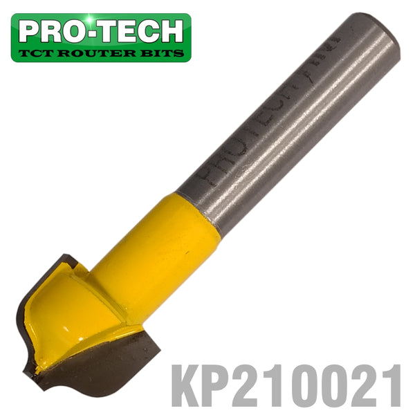 OGEE PLUNGE CUTTING 1/2' X 3/8' (1/8' DIAMETER) 1/4' SHANK - Power Tool Traders