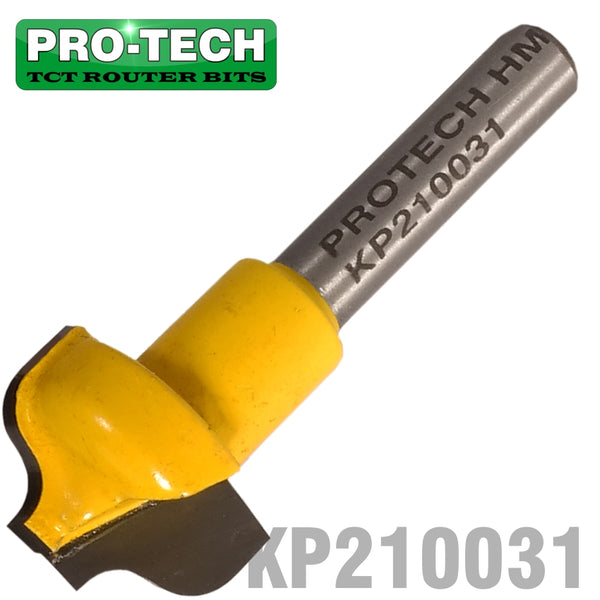 OGEE PLUNGE CUTTING 3/4' X 7/16' (3/16' DIAMETER) 1/4' SHANK - Power Tool Traders