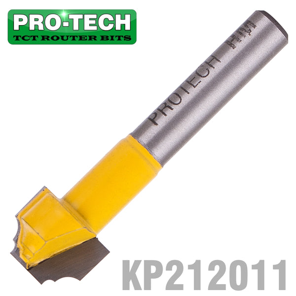 CLASSICAL PATTERN PLUNGE CUTTING FLAT BOTTOM 1/2' X 3/8'  1/4' SHANK - Power Tool Traders