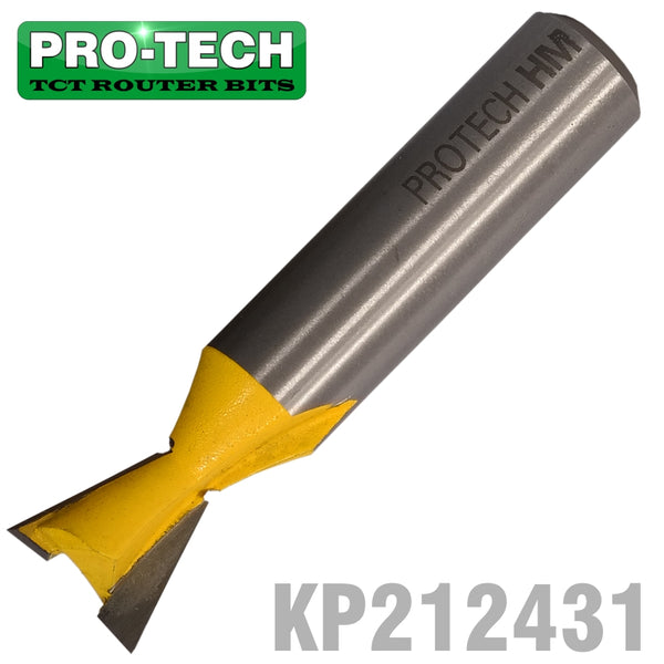 DOVETAIL BIT 9/16' (14.3MM) X 1/2'  1/2' SHANK - Power Tool Traders