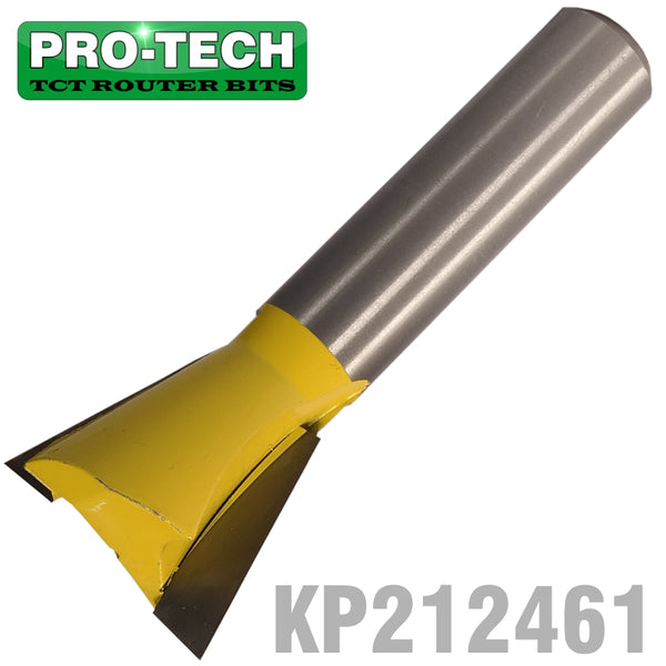 DOVETAIL BIT 3/4' (19MM) X 1/2' 1/2' SHANK - Power Tool Traders