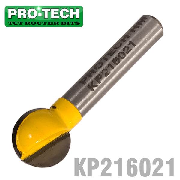 PLUNGE CUTTING BALL 1/2' X 1/2' 1/4'SHANK - Power Tool Traders