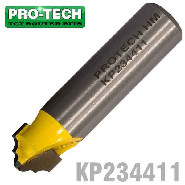 CLASSICAL BIT PLUNGE CUTTING 1/2' X 3/8' (7/32' DIAMETER) 1/2' SHANK - Power Tool Traders