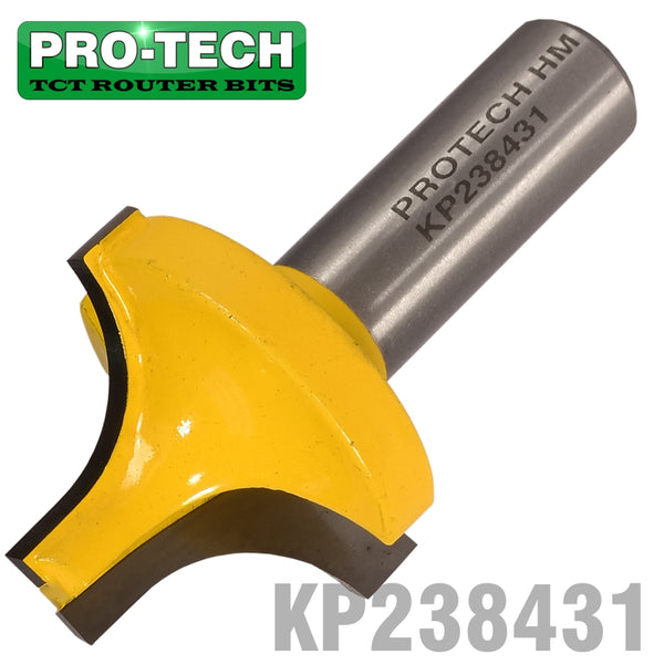 PIERCE & ROUND OVER BIT 3/8' X 3/4' 1/2' SHANK - Power Tool Traders