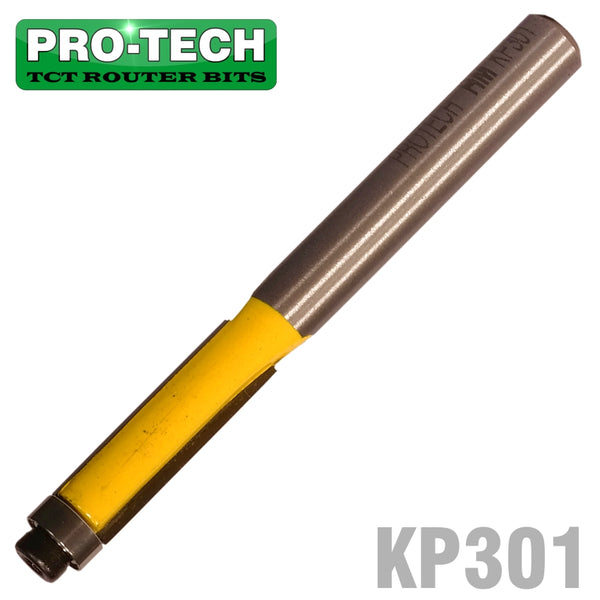 TRIM BIT 1/4'X 3/4'WITH BOTTOM BEARING 1/4' SHANK - Power Tool Traders