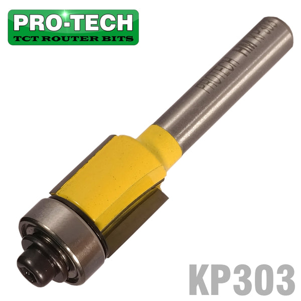 TRIM BIT 1/2' X 1/2'WITH BOTTOM BEARING 1/4' SHANK - Power Tool Traders