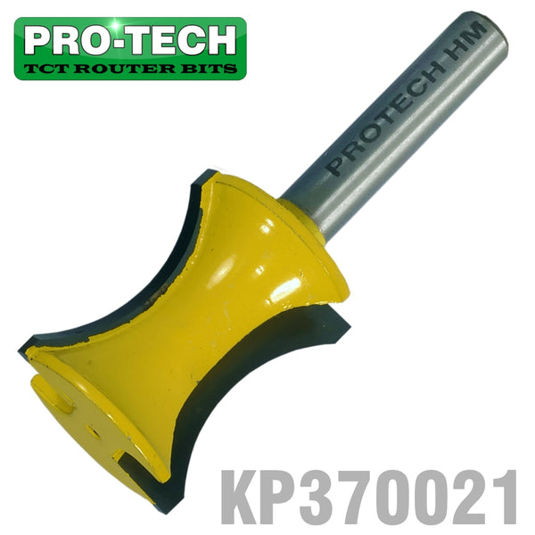 EXTERNAL BULL NOSE 24MM X 5/8' HALF RADIUS 1/4' SHANK - Power Tool Traders