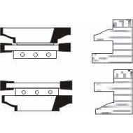 REVERSIBLE COMBINATION STYLE & RAIL SHAPER CUTTER DIAMETER 2 1/2' - Power Tool Traders