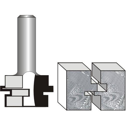 TONGUE & GROOVE - PARALLEL 1 3/16' x 1' 1/2' SHANK - Power Tool Traders