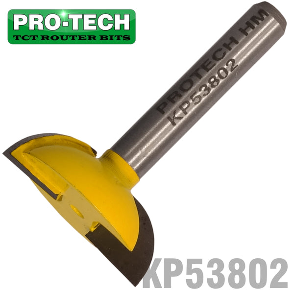 FINGER GRIP BIT 3/8&#039; X 1/4&#039; TWO FLUTE 1/4' SHANK - Power Tool Traders