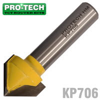 V-GROOVE BIT TCT 1' X 1/2'SH - Power Tool Traders