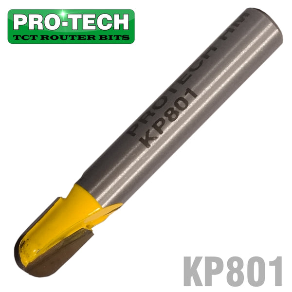 CORE BOX BIT 1/4' X 1/4'SH - Power Tool Traders