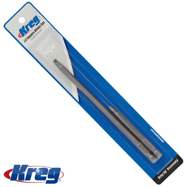 KREG 3'76MM & 6'152MM #2 SQUARE DRIVE COMBO - Power Tool Traders