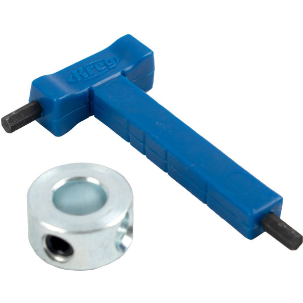 EASY SET STOP COLLAR AND MATERIAL THICKNESS GAUGE