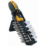 SCREWDRIVER SET 15PC WITH BITS SOCKETS AND BELT CLIP - Power Tool Traders