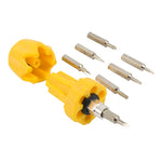 SCREWDRIVER SET 6 IN 1 STUBBY EACH - Power Tool Traders