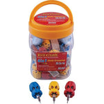 SCREWDRIVER SET 6 IN 1 STUBBY X30 PER JAR - Power Tool Traders