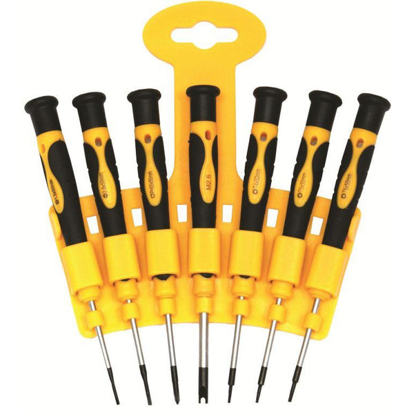 PRECISION SCREW DRIVER SET 7PC - CELL PHONE - Power Tool Traders