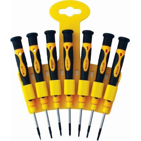 PRECISION SCREW DRIVER SET 7 PCE - Power Tool Traders