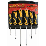SCREW DRIVER SET 6 PCE WITH WALL MOUNTABLE RACK PH SL - Power Tool Traders
