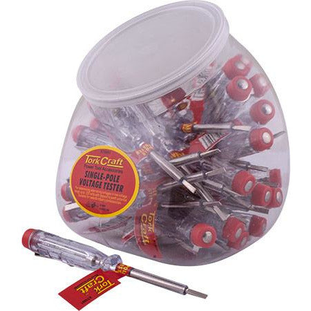 ELECTRIC TESTER  SCREWDRIVER 30 PCS PER CANDY JAR - Power Tool Traders