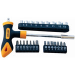 SCREWDRIVER BIT & SOCKET SET 24 PC T BAR - Power Tool Traders