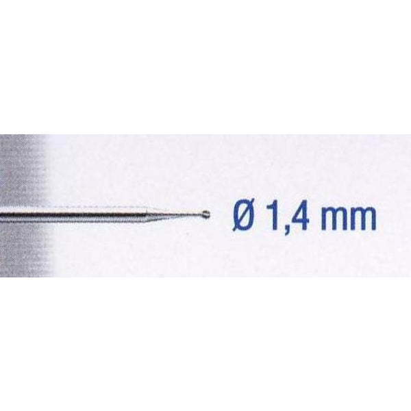 STEEL ENGRAVING CUTTERS 1.4MM BALL SH.2.35MM 2PCS - Power Tool Traders