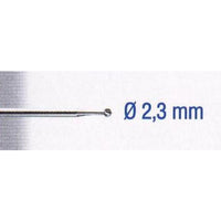 STEEL ENGRAVING CUTTERS 2.3MM BALL.SH.2.35MM.2PCS - Power Tool Traders