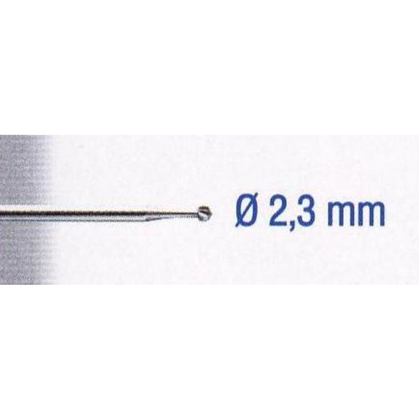 STEEL ENGRAVING CUTTERS 2.3MM BALL.SH.2.35MM.2PCS - Power Tool Traders
