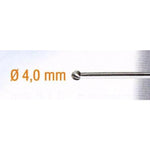 STEEL MILLING CUTTER 4MM. BALL. SH.2.35MM - Power Tool Traders