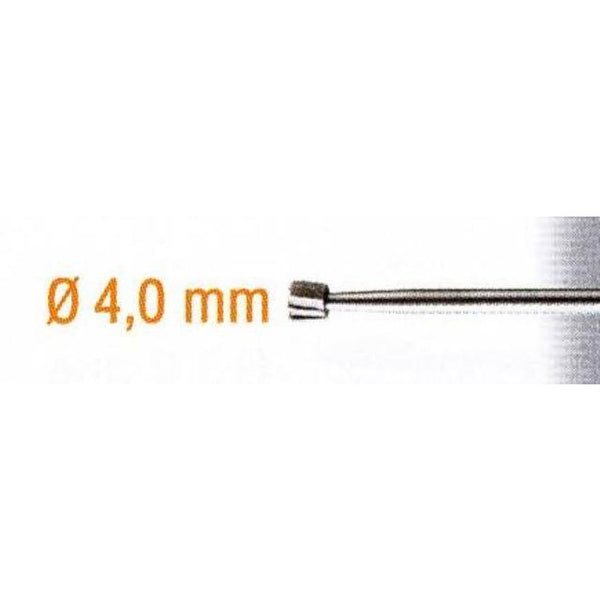 STEEL MILLING CUTTER 4MM REV.TAPER SH.2.35MM - Power Tool Traders