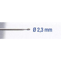 STEEL ENGRAVING CUTTERS2.3MM.FLAME.SH2.35MM.2PCS - Power Tool Traders
