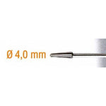 STEEL MILLING CUTTER 4MM.FLAME.SH 2.35MM - Power Tool Traders