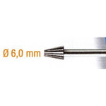 STEEL MILLING CUTTER 6MM.POINT.SH3MM - Power Tool Traders