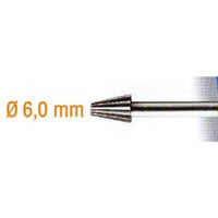 STEEL MILLING CUTTER 6MM.POINT.SH3MM - Power Tool Traders
