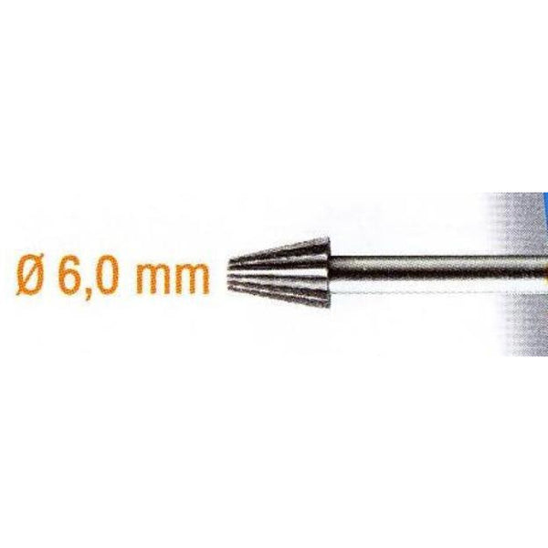 STEEL MILLING CUTTER 6MM.POINT.SH3MM - Power Tool Traders