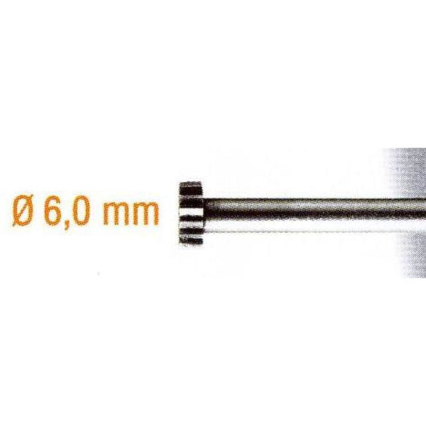 STEEL MILLING CUTTER 6MM.WHEEL.SH.3MM - Power Tool Traders